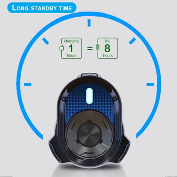 OPENEAR T60 Мотоциклетна каска Bluetooth слушалка Костна проводимост Безжични слушалки Слушалки с микрофон Високоговорител за каска