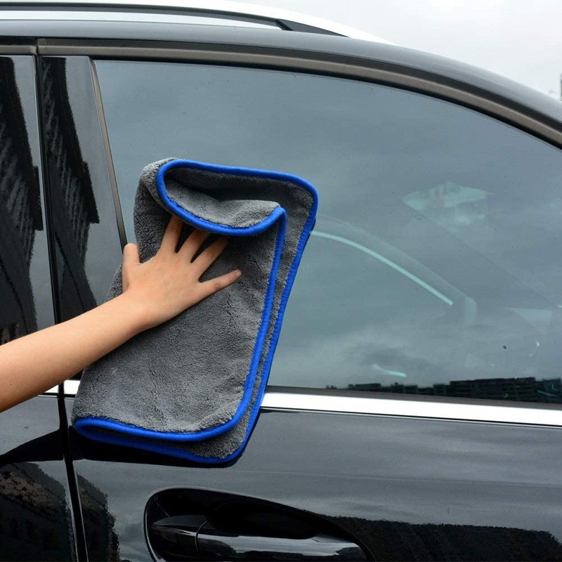 Prosop din microfibră pentru spălătorie auto, 1200 GSM, detaliu pentru mașină, cârpă din microfibră, curățarea mașinii, uscare, cârpă pentru spălare automată, accesorii de iarnă pentru mașini