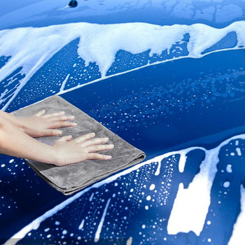 2023 Кърпа за автомивка Микрофибърна супер абсорбираща кърпа за автоматично почистване Ултра мека грижа за автомобила Кърпи за сушене Парцали за почистване