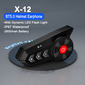 Motociklistička kaciga Bluetooth slušalica Moto Vodootporna Bežična Handsfree Glazba Zvučnik Automatski odgovor Stereo Za vozače utrka Skijanje