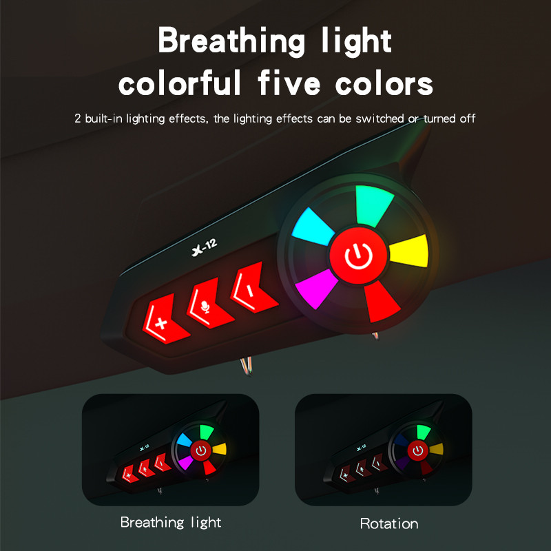 Motociklistička kaciga Bluetooth slušalica Moto Vodootporna Bežična Handsfree Glazba Zvučnik Automatski odgovor Stereo Za vozače utrka Skijanje