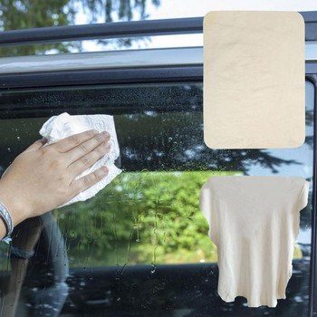 Кърпа за почистване на автомобили Кърпи за почистване от овча кожа Ултра абсорбираща кърпа без надраскване Без ивици Огледален блясък