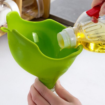 Εργαλείο διανομής υγρού νερού κρασιού για σάλτσα σόγιας πολλαπλών χρήσεων 1 ΤΕΜ Cute Elephant Plastic Funnel Kitchen