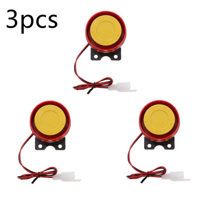 Nova 12V motociklistička truba Moto truba Crvena glasna Moped Dirt Bike Električno vozilo Skuter Zračne trube Motorbike Klasična truba