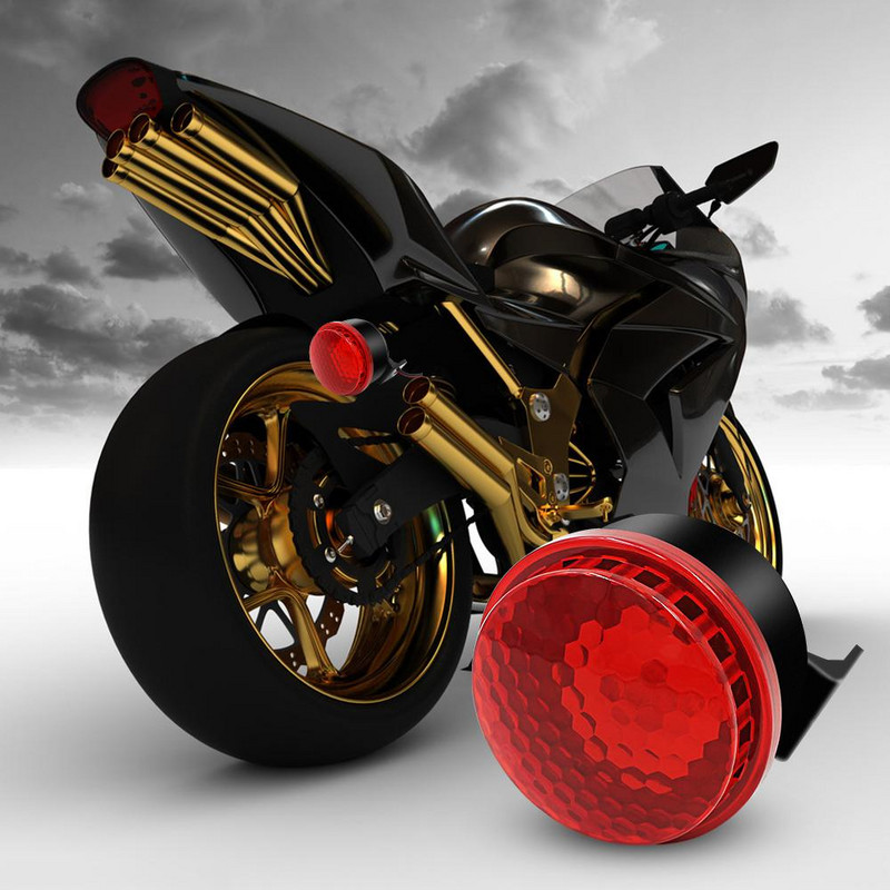 Universalus motociklo šešių tonų sirenos stabdžių signalo signalinis signalas DC 12V Garso sirenos signalizacijos sistema, skirta 12V motociklams