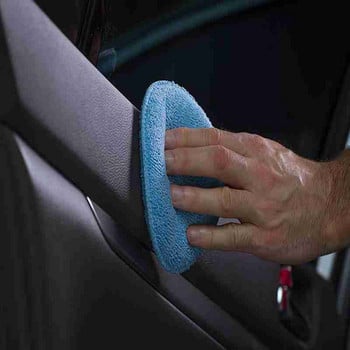 5 τεμ. Car Wax Sponge Polish Car Cleaning Auto Accessories Polish Pads Soft Microfiber Sponge Pads Auto Care