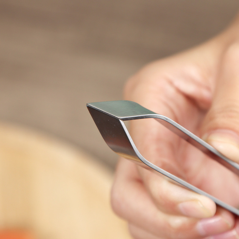 1 buc. Pensete plate pentru pește pentru îndepărtarea oaselor. Pensetă din oțel inoxidabil pentru pescuit.