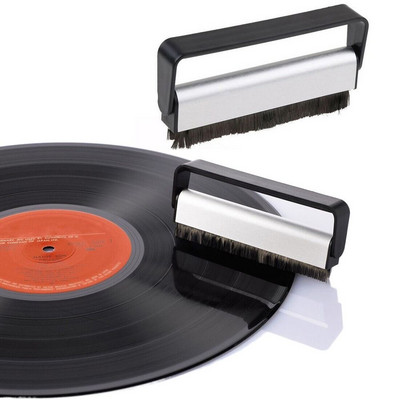 Accessories Remove Dust Tool Combination Vinyl Brush Phonograph Brushes Records Player Brushes Carbon Fiber Brush