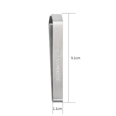 Nerūdijančio plieno žuvies kaulų pincetas, žnyplių nuėmimo žnyplės, jūros gėrybių įrankio paėmimas virtuvės pincetas