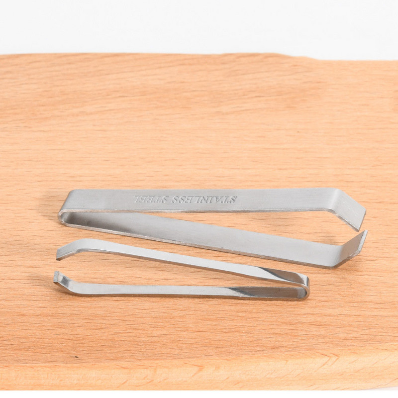 Nerūdijančio plieno žuvies kaulų pincetas, žnyplių nuėmimo žnyplės, jūros gėrybių įrankio paėmimas virtuvės pincetas