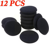 12 vnt. didelio tankio automobilių vaškavimo poliravimo putplasčio kempinė, detalizuojanti padėklą, kietėjanti automobilio kempinė, poliruojanti vaškinė automobilių aplikatoriaus įrankiai ir K4P0