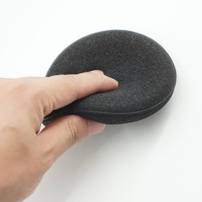 12 vnt. didelio tankio automobilių vaškavimo poliravimo putplasčio kempinė, detalizuojanti padėklą, kietėjanti automobilio kempinė, poliruojanti vaškinė automobilių aplikatoriaus įrankiai ir K4P0