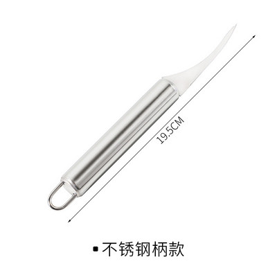 Nerūdijančio plieno krevečių skustukas krevečių krevečių deveiner žvejybos peilis omarų lukštų nuėmimo įtaisas virtuvės jūros gėrybių įrankiai U3