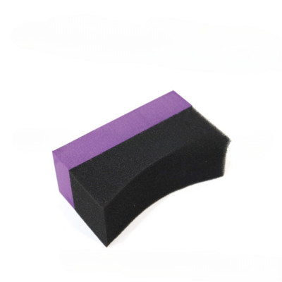 Voskanje guma u obliku slova U Instrument za glaziranje guma Plastična glazura Spužvasti blok za moj automobil Accesoir Voiture