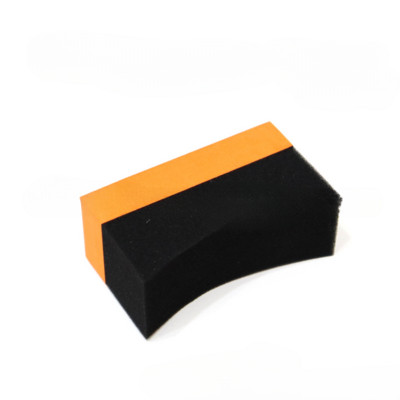 Voskanje guma u obliku slova U Instrument za glaziranje guma Plastična glazura Spužvasti blok za moj automobil Accesoir Voiture