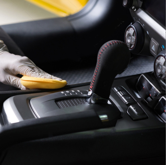 5 tk autovahatuspoleerimisvahust käsn, detailide aplikatsioonipadi Volvo XC60 V40 S60 V50 V60 V70 S40 S80 jaoks