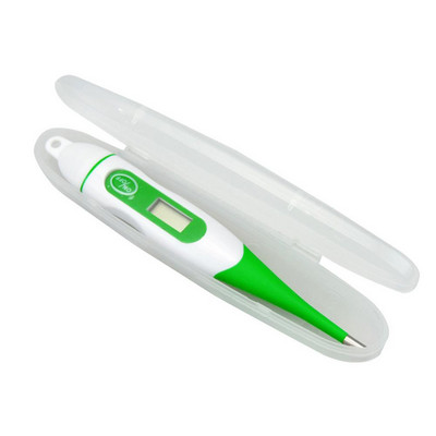 Veterinarinis elektroninis termometras LCD ekranas Minkštos galvos termometras su NTC jutikliu kiaulių šunų galvijai avis katė