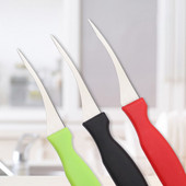 1 vnt nerūdijančio plieno krevečių vielos peilis virtuvės įrankis jūros gėrybių įrankiai PP rankena 3 spalvų nešiojamas krevečių linijos valiklis