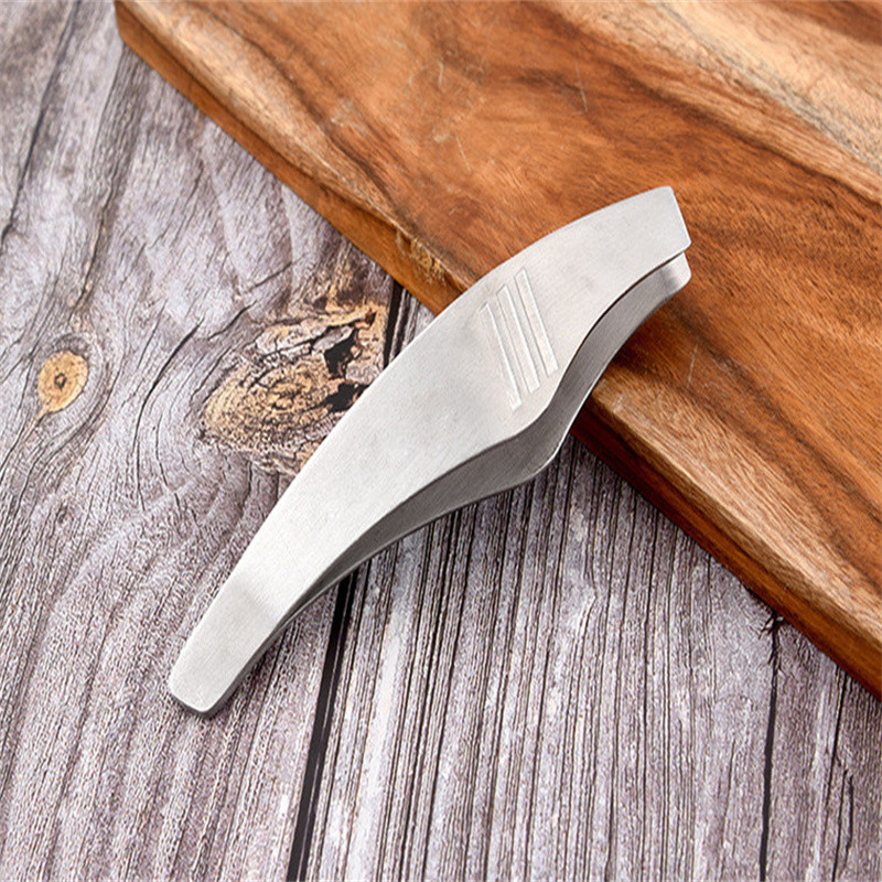 1 tk roostevabast terasest kalaluust pintsetid toiduklambrid toidutangid karvaeemaldustööriist nurga all singipintsetid köögitang mereandide tööriist