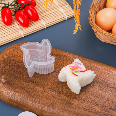 Animacinio filmo formos ryžių rutuliukų rinkinys suši ritininis suši formos ryžių rutuliukas ryžių rutuliukas Bento preso formelė japoniška „pasidaryk pats“ įrankiai virtuvės priedai