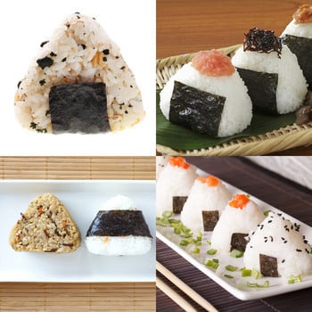 2 τμχ Τριγωνικό πλαστικό Sushi Rice Ball Maker Mold Σετ καλουπιών Onigiri Gadgets κουζίνας Πράγματα Διαφανή αξεσουάρ Bento