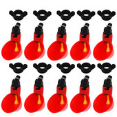 5/10 tk kanavutt rippuvad veetopsid nibude joogikauss linnud veekauss joogitopsid tagaaias automaatsete kodulindude jaoks