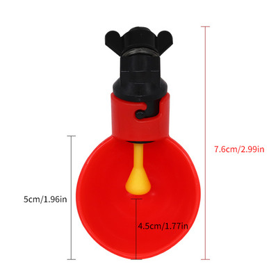 5/10 tk kanavutt rippuvad veetopsid nibude joogikauss linnud veekauss joogitopsid tagaaias automaatsete kodulindude jaoks