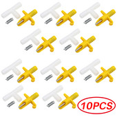 10 seturi de băut automat pentru iepure de apă, iepure, șoarece, mamelon, adăpator de apă pentru rozătoare, pentru animale de fermă de păsări