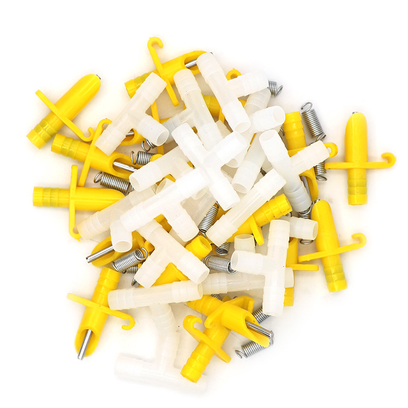 10 seturi de băut automat pentru iepure de apă, iepure, șoarece, mamelon, adăpator de apă pentru rozătoare, pentru animale de fermă de păsări