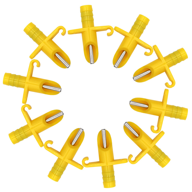 10 seturi de băut automat pentru iepure de apă, iepure, șoarece, mamelon, adăpator de apă pentru rozătoare, pentru animale de fermă de păsări