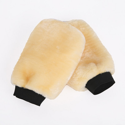Car Styling Wool Μαλακά γάντια πλυσίματος αυτοκινήτου Βούρτσα καθαρισμού Προϊόντα περιποίησης πλυντηρίου μοτοσικλετών CSL2017