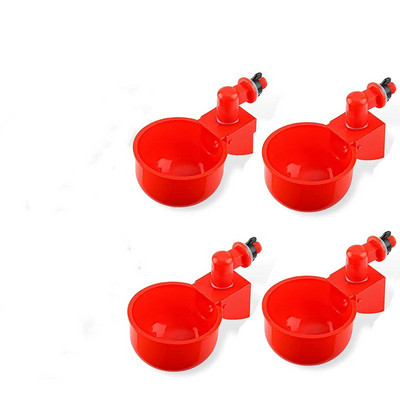 Vistas dzeramā krūze Automātiskā dzērāja Vistas barotava Plastmasas mājputnu dzirdinātāja Dzeramā ūdens padeve cāļiem Pīļu zosu paipalu