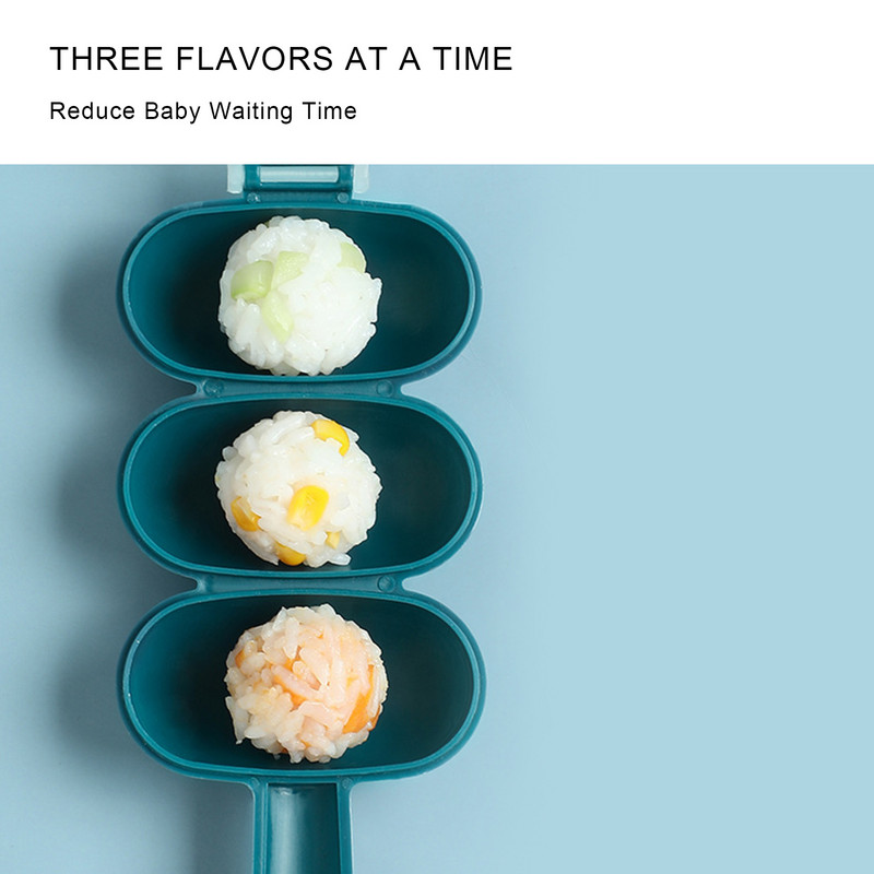 Ryžių rutuliukų formavimo aparatas Ryžių vyniotinių plaktuvas pietų formavimo formelei Onigiri formelės „pasidaryk pats“ ryžių plakimo plaktuvai Rutulio formos virtuvės įrankiai Ryžių rutuliukų formelės