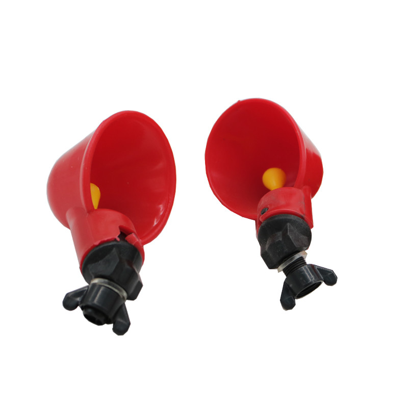 10 vnt. vištienos putpelių kabantys vandens puodeliai spenelių geriamojo dubenėlio paukščiai vandens dubenėlio girdyklos puodeliai kieme automatiniams naminiams paukščiams