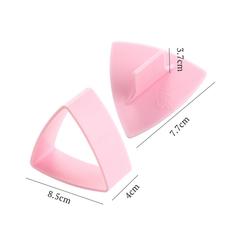 Trilater forma, skirta Onigiri ryžių rutuliukų sušių gaminimo aparatui nepridegančiam virtuvės sušių gaminimo rinkiniui, jūros dumblių preso įtaiso formelei vaikams pradedantiesiems