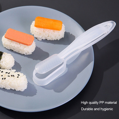 Кухненска форма за приготвяне на суши Onigiri Обяд Инструменти за приготвяне на машина за суши Направи си сам Бенто оризова топка Лесен за приготвяне Комплект за суши Кухненски джаджи