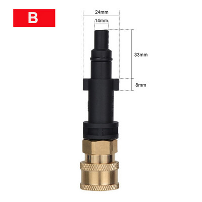 Survepesuri isane adapter G1/4" kiirühendusotsik Karcher LAVOR Black Deckeri Boschi pargipuhastusmasina jaoks