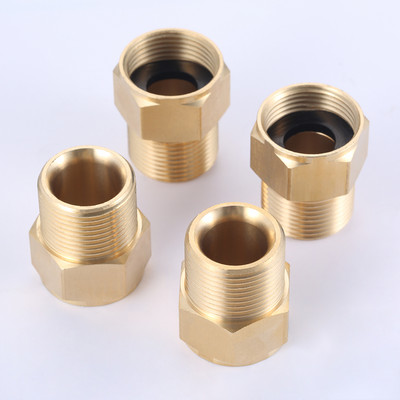 1PC Brass M22 Male * M22 Female Hose Coupling Adapter Quick Fitting Connector for HD HDS High Pressure Spray Washer Nozzle