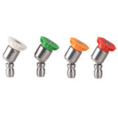 360 de grade 1/4" din oțel inoxidabil 4000 Psi cu conectare rapidă pulverizare de înaltă presiune 0 15 25 40 de grade duză Accesorii pentru spălătorie auto