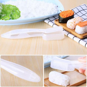 1 Инструмент за форма за суши Преса за ориз Кухня Bento Аксесоари Подложка за суши Машина за правене на оризови топки Направи си сам Форма за оризови топки за суши