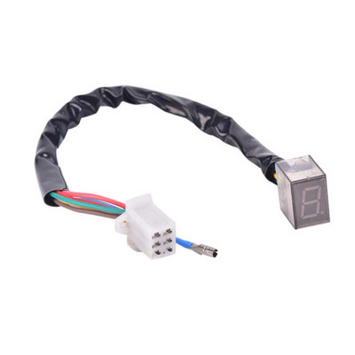 Vânzare fierbinte Universal 1PC 5 viteze Motocicletă LED Indicator digital de viteză Afișaj Motocicletă Senzor manetă de schimbare