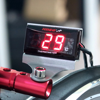 Μετρητής θερμοκρασίας μοτοσικλέτας Προσαρμογέας αισθητήρα μετρητή με αισθητήρα θερμοκρασίας μοτοσικλέτας Ψηφιακό υγρόμετρο θερμόμετρου