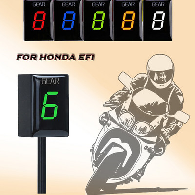 За Honda CBR 600 RR CB500X CBR600RR CBR1000RR CB600F Hornet CB650F CBR650F GL1800 Мотоциклет Индикатор за скорост Дисплей Измервател