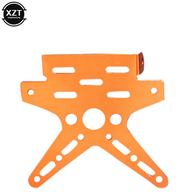 Univerzalni držač registarske pločice za motocikl od legure, montažni nosač, aluminijski prilagođeni poklopac registarske pločice