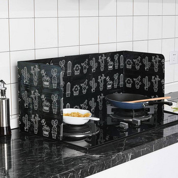 Κουζίνα Oil Baffle Οθόνη Splatter Πτυσσόμενη Κουζίνα Κουζίνα Κουζίνα Οθόνη Αερίου Πιτσιλιάς Λαδιού Αξεσουάρ Σόμπας S1t3