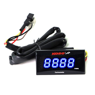 Mini contor RPM KOSO Tahometru Gauge Digital Square LCD Display Motor Tach pentru Honda XMAX CB500X Racing Motocicletă Universal