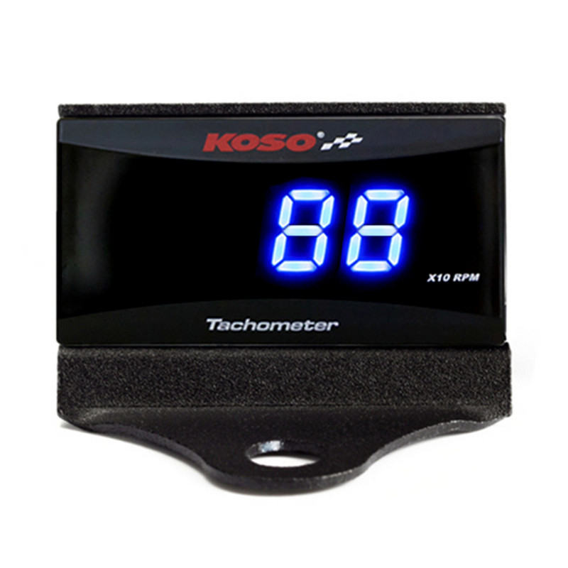 Mini contor RPM KOSO Tahometru Gauge Digital Square LCD Display Motor Tach pentru Honda XMAX CB500X Racing Motocicletă Universal