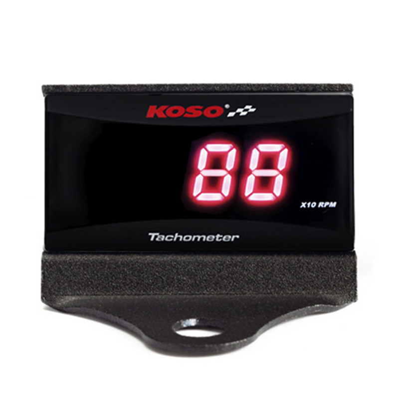 Mini contor RPM KOSO Tahometru Gauge Digital Square LCD Display Motor Tach pentru Honda XMAX CB500X Racing Motocicletă Universal