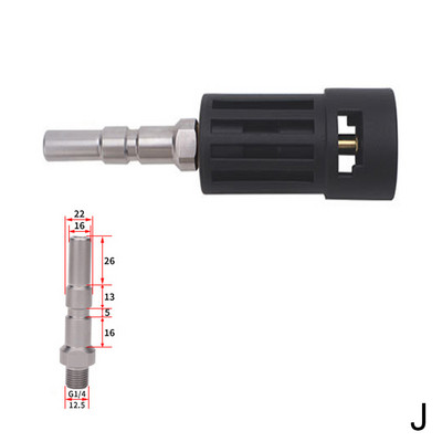 Karcher AR Parkside kõrgsurvepesuri otsiku adapter Karcher Lavor Parkside autopesuri tarvikute vahel teisendamiseks