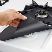 6 tk / komplekt Korduvkasutatav klaaskiust gaasipliidi kaitsja kaitsematt, padi köögitööriist